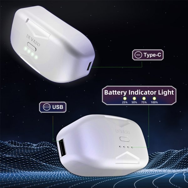 Devaso PlayStation 5 Controller Powerbank 6000 mAh
