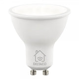 Deltaco Smart Home Dæmpbar LED-pære GU10 WiFi 5W