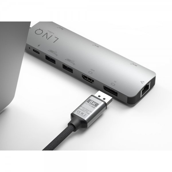 LINQ USB-C till HDMI 8K/60Hz Adapterkabel 2m