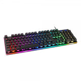Deltaco Gaming DK220 Gaming Tastatur Membran RGB Sort