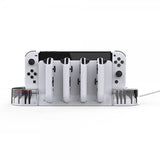 Dockingstation til Nintendo Switch/Switch OLED Hvid