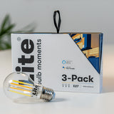 Lite bulb moments White Ambience E27 Filamentpære - 3-pak