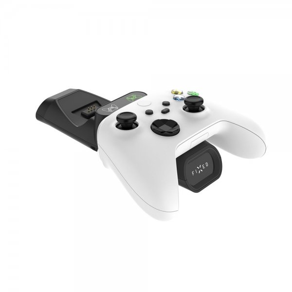 Fast Dobbelt Opladningsdock til Xbox Series S, X og One Controllere Sort