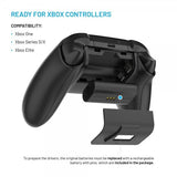Fast Dobbelt Opladningsdock til Xbox Series S, X og One Controllere Sort