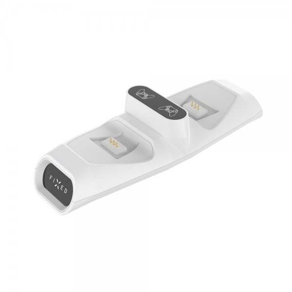 Fast Dobbelt Opladningsdocke til Xbox Series S, X og One Controllere Hvid