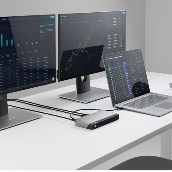 ALOGIC Prime MX2 USB-C Dual Display DP 65W PD Dockingstation