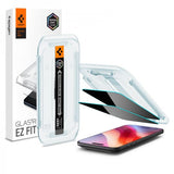 Spigen iPhone Air Skærmbeskytter GLAS.tR EZ Fit Privacy 2-pak