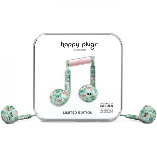 Happy Plugs Earbud Plus Pink Flamingo