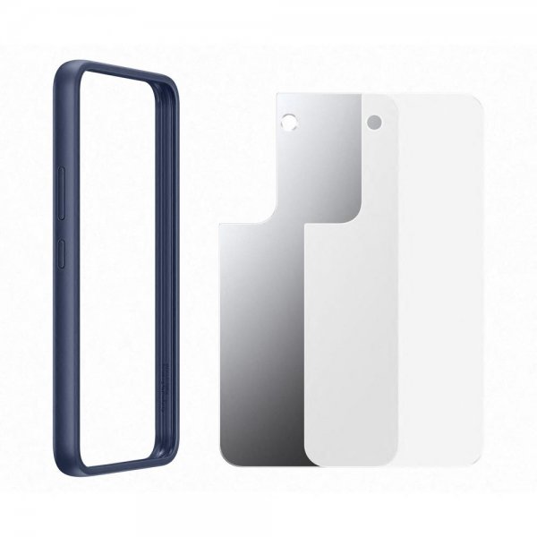 Samsung Original Galaxy S22 Cover Frame Cover Navy
