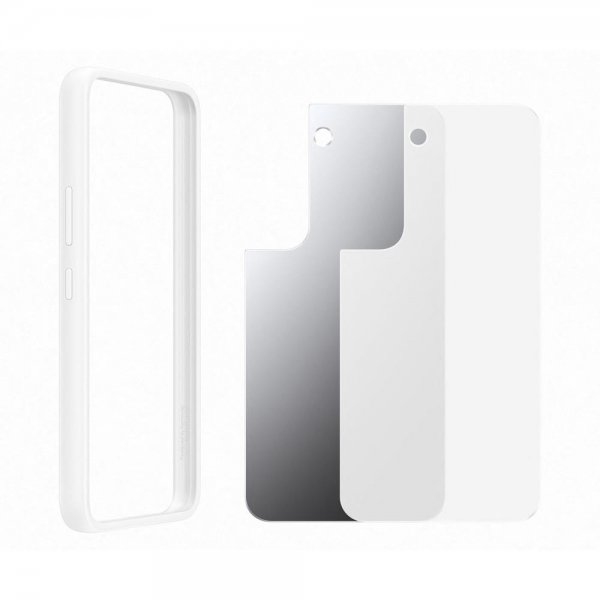 Samsung Original Galaxy S22 Cover Frame Cover Hvid