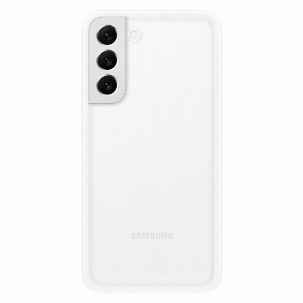 Samsung Original Galaxy S22 Plus Cover Frame Cover Hvid