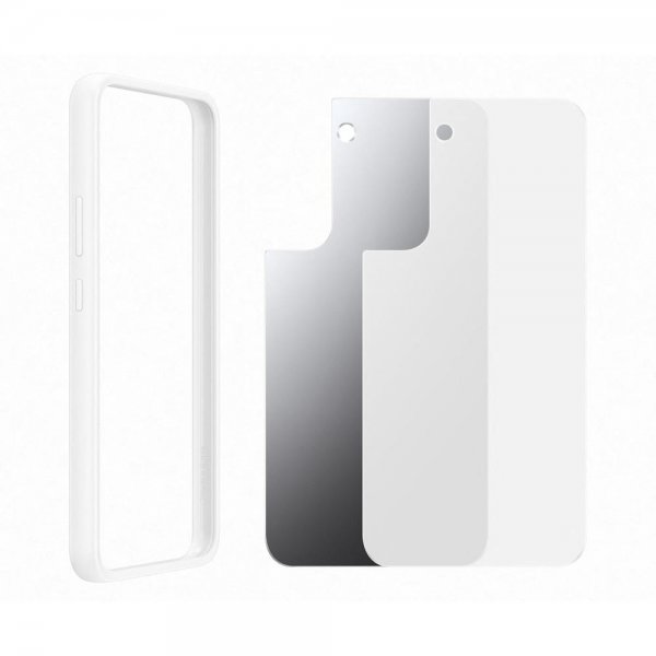 Samsung Original Galaxy S22 Plus Cover Frame Cover Hvid