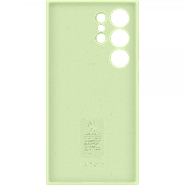 Samsung Original Galaxy S24 Ultra Cover Silikone Etui Lysegrøn