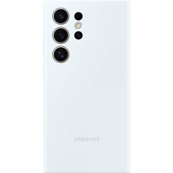 Samsung Original Galaxy S24 Ultra Cover Silikonecover Hvid