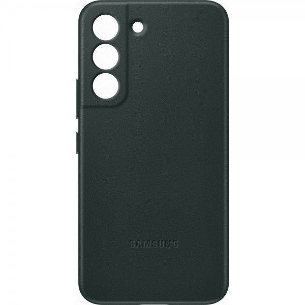 Samsung Original Galaxy S22 Plus Cover Læder Grøn