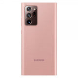 Samsung Original Galaxy Note 20 Ultra Cover Clear View Cover Mystic Bronze