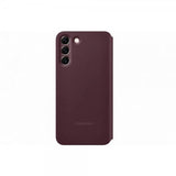 Samsung Original Galaxy S22 Plus Cover Smart Clear View Cover Burgundy