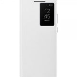 Samsung Original Galaxy S22 Ultra Cover Smart Clear View Cover Hvid