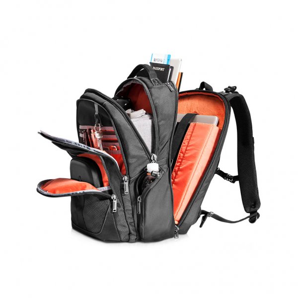 Everki Atlas Computertaske Sort Orange