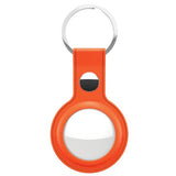 KeyBudz AirTag Holder Læder 2-pak Orange