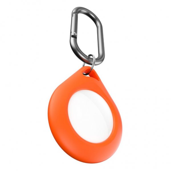 KeyBudz AirTag Holder Secure Dock 4-pak Orange