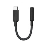ALOGIC Elements Pro 10 cm USB-C til 3,5 mm lydadapter Sort