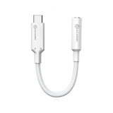 ALOGIC Elements Pro 10cm USB-C til 3.5mm Audio Adapter Hvid