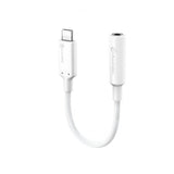ALOGIC Elements Pro 10cm USB-C til 3.5mm Audio Adapter Hvid