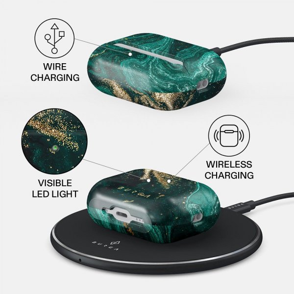 Burga AirPods Pro 3 Cover Design Emerald Pool
