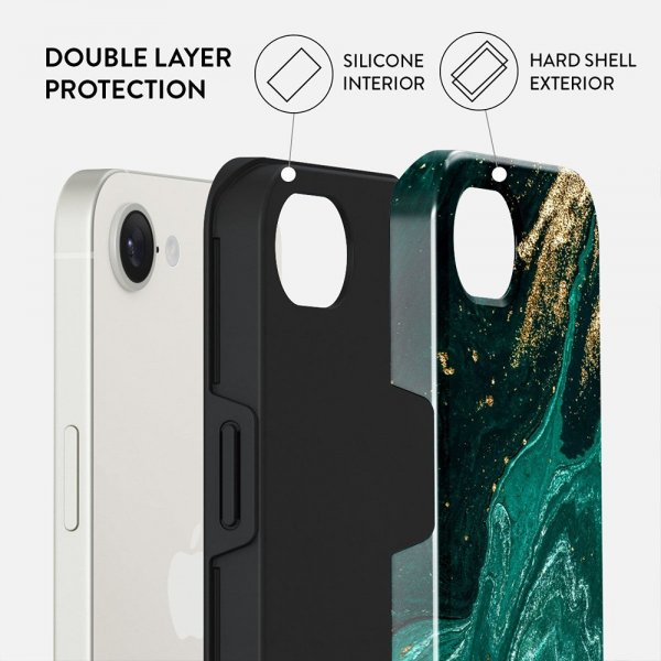 Burga iPhone 16e/iPhone 17e Cover Tough MagSafe Emerald Pool