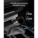Spigen Essential Billader 30W 2xUSB-A Sort