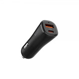 Spigen Essential Biloplader 48W 1xUSB-C 1xUSB-A Sort