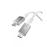 Spigen Essential Kabel Fabric USB-C/USB-C 100W 1.5m Hvid