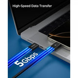 Spigen Essential Kabel USB-C til USB-C 100W 1m Sort