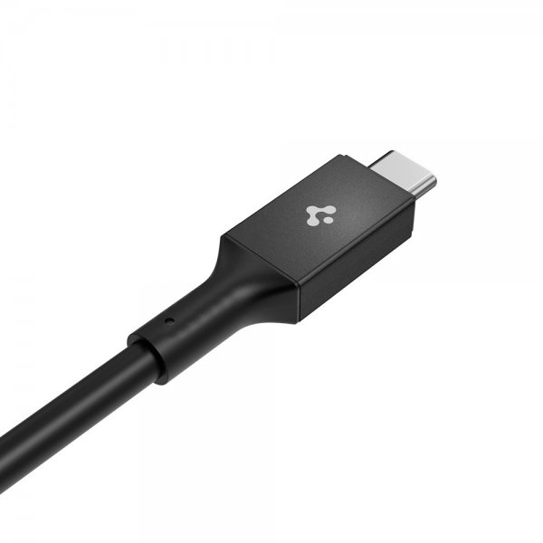 Spigen Essential Kabel USB-C til USB-C 100W 1m Sort