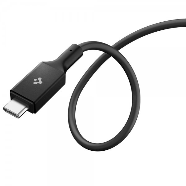Spigen Essential Kabel USB-C til USB-C 100W 1m Sort