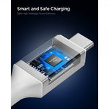 Spigen Essential USB-C til USB-C 240W 1.2m Hvid