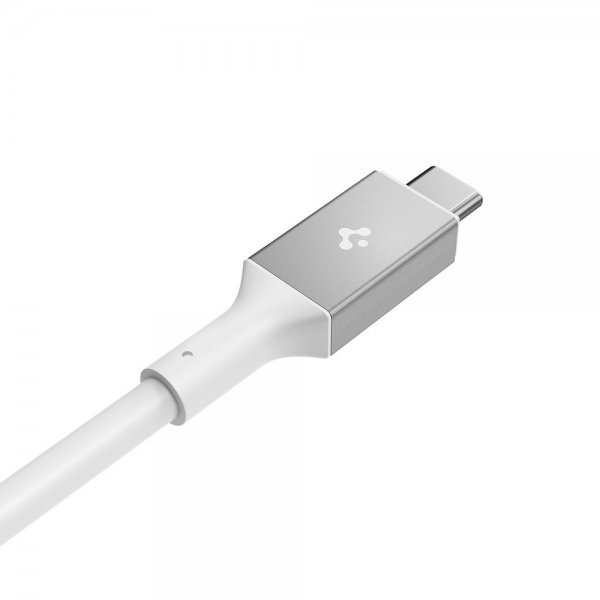 Spigen Essential USB-C til USB-C 240W 1.2m Hvid