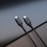 Spigen Essential Kabel USB-C til USB-C 60W 2m Sort