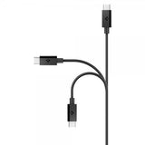 Spigen Essential Kabel USB-C til USB-C 60W 2m Sort