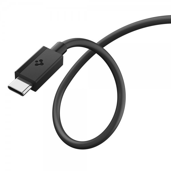 Spigen Essential Kabel USB-C til USB-C 60W 2m Sort