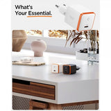 Spigen Essential Oplader 30W USB-C Hvid