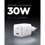 Spigen Essential Mobiloplader 30W USB-C Hvid