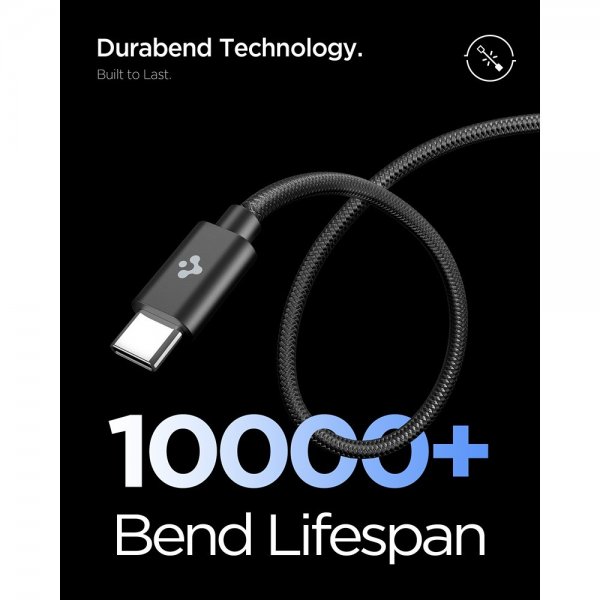Spigen Essential Oplader 45W USB-C Sort