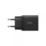 Spigen Essential Oplader 47W 2xUSB-C Sort
