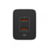 Spigen Essential Oplader 47W 2xUSB-C Sort