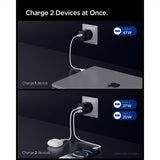 Spigen Essential Oplader 47W 2xUSB-C Sort