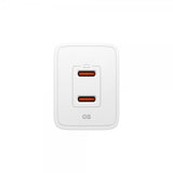 Spigen Essential Oplader 47W 2xUSB-C Hvid