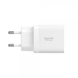 Spigen Essential Oplader 47W 2xUSB-C Hvid