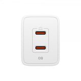Spigen Essential Oplader 47W 2xUSB-C Hvid